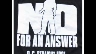 NO FOR AN ANSWER - Not a Thing