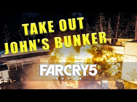 Far Cry 5 The Quality of Mercy mission to destroy John's bunker - Walkthrough #29