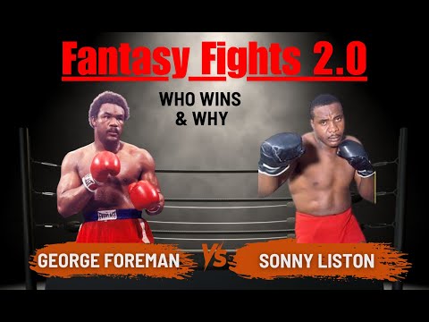 Legendary Matchup  Sonny Liston vs George Foreman  Fantasy Fights 2 0 1