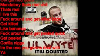 Gun Down (Lyrics)- Lil Wyte Ft. Frayser Boy & Partee