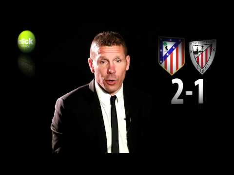 Simeone analizó la victoria del Atlético de Madrid ante el Athletic de Bilbao por 2-1