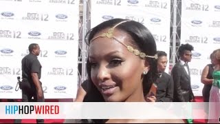 Lola Monroe At The BET Awards 2012