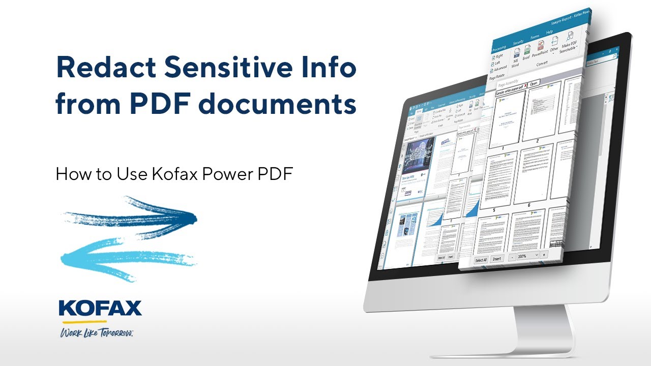 How to Redact Sensitive Information from PDF Documents in Power PDF