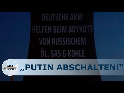 ES GIBT NICHTS; WAS ES NICHT GIBT: Replanet - "Anti-Putin-Pro-Atomkraft-Aktion" | WELT Reporter