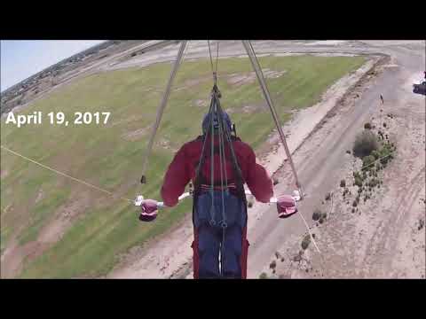 Hang Gliding Landing Compilation