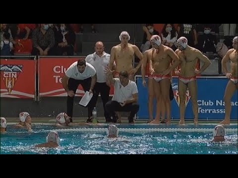 Treballada victòria del CN Terrassa de Waterpolo davant el CN Sant Andreu