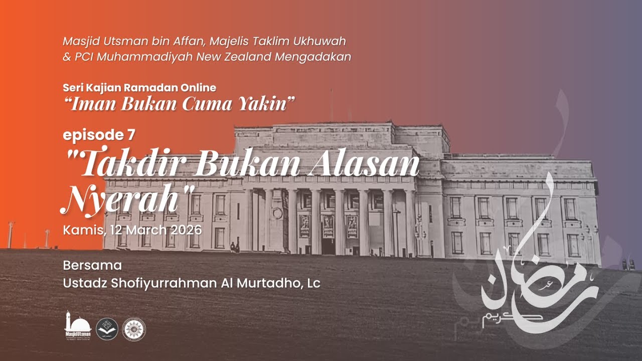 Takdir Bukan Alasan Nyerah