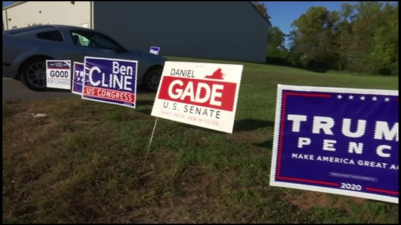 Campaign signs vandalized