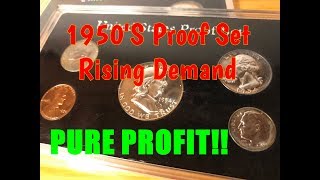 3 Reasons Why 1950'S Proof Sets Are SCARY GOOD Investments - 30% Price Increase in 2 Years!!