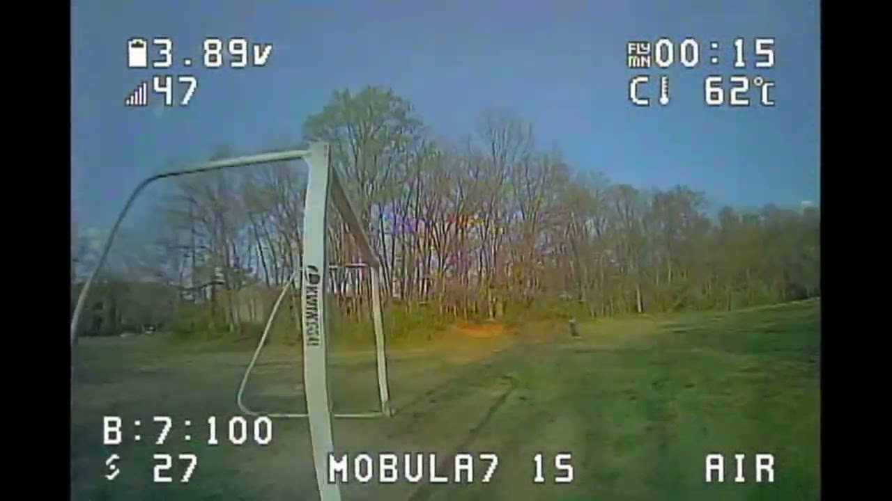 The 75 milli just did not feel right so I changed the PIDs