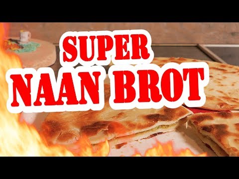 Gefülletes Naan Brot - BBQ Grill Rezept Video - Die Grillshow Special