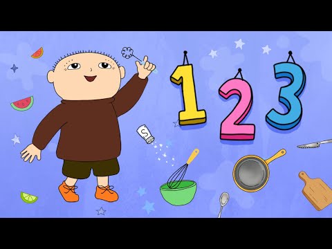 Lær at tælle til 20 på dansk med Alfons Åberg | Lærerig video for børn | LEG 123, Alfons Åberg