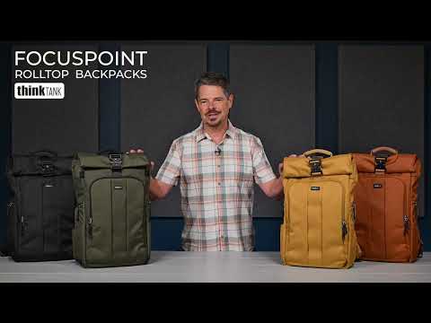 Think Tank FocusPoint 22L & 30L I Hybrid RollTop Backpack