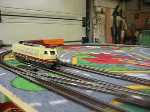 E103, DB, Lima  - Testfahrt auf Konstibahn