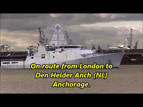 HNLMS ZEELAND Military Ops Vessel 26,10,2018, Thames Shipping by R.A.S.