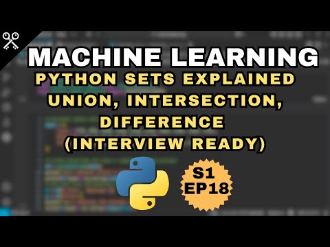Python Sets Explained Union Intersection Difference Interview Ready S1 Ep18