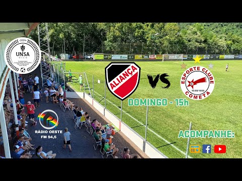 ALIANÇA X COMETA - QUARTAS DE FINAIS (JOGO DA VOLTA) DA TAÇA UNSA BIER 2024