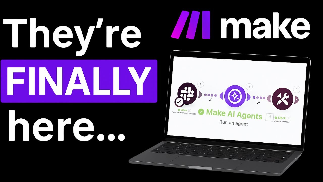 Make.com Just Launched an AI Agent… Is It Better Than n8n? (Full-Tutorial)