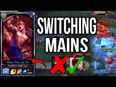 SWITCHING MAINS | CALL ME PROFESSOR LEE SIN | Ft. Heizmans Akali - League of Legends