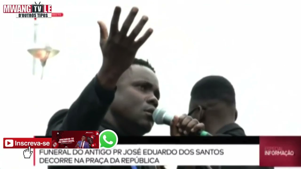 Acto Fúnebre Presidente José Eduardo dos Santos  | O Lirio dos Vales - Celsio Mambo