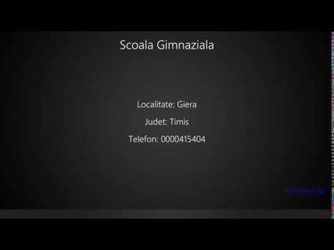Scoala Gimnaziala Giera