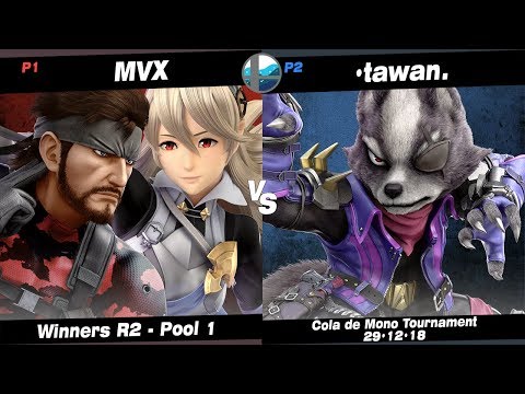 Cola Mono: MvX (Snake, Corrin) vs NF | •tawan. (Wolf) - Pool 1 WR2