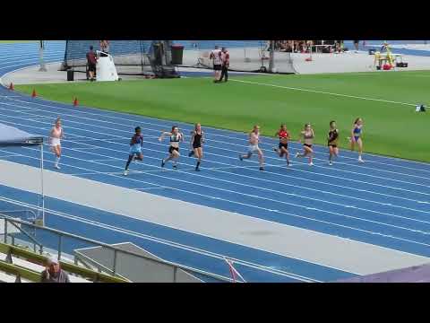 100m U13 Girls Final, 2024 QLD Athletic Championships, QSAC 16 March 2024