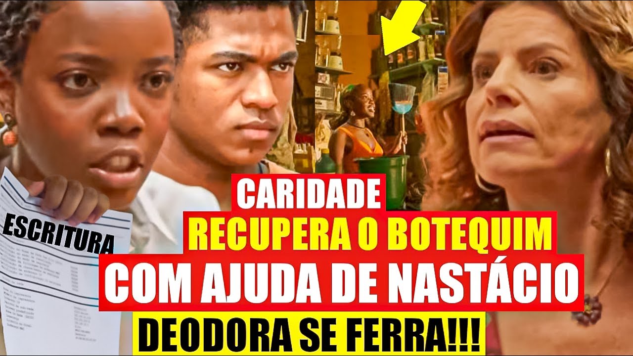 NO RANCHO FUNDO capítulo de hoje - Caridade Recupera o Botequim! Nastácio e Caridade ficam juntos!