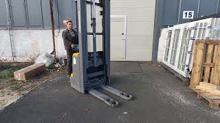 Porta-paletes de tesoura Jungheinrich EJC 216 5.25m / batt 2021 | Imagem 4 - Machineryline
