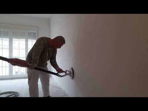 Como alisar paredes de gotelé. Tutorial parte 1