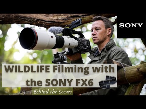 BEHIND THE SCENES! with the NEW Sony FX6