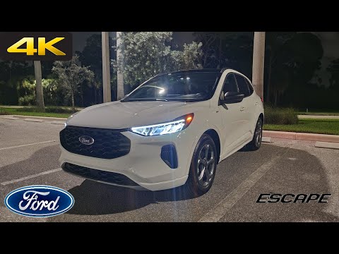 2023 Ford Escape ST-Line - POV Night Drive 4K (Binaural Audio) 6 Speaker Sound System
