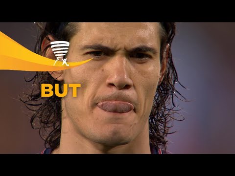 But Edinson CAVANI (8' pen) / Paris Saint-Germain - AS Monaco (3-0) (Finale)  (PARIS-ASM)/ 2017-18