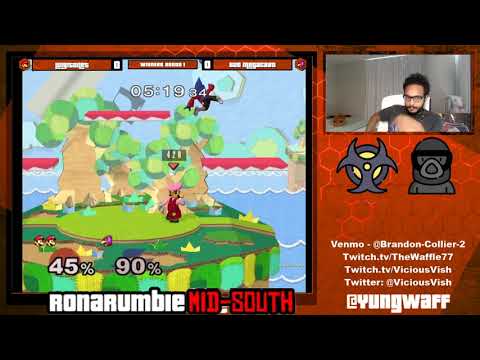 Rona Rumble: Mid-South II | Luigitoilet (Luigi/DK) vs Megacaat (Falco)
