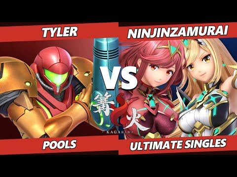 Kagaribi 6 - Tyler (Samus) Vs. Ninjinzamurai (Pyra Mythra) SSBU Ultimate Tournament