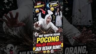 Download lagu Niat Nakutin Orang, Pocong Malah Nyungsep Jadi Beban Bumi! - Komedi Receh mp3