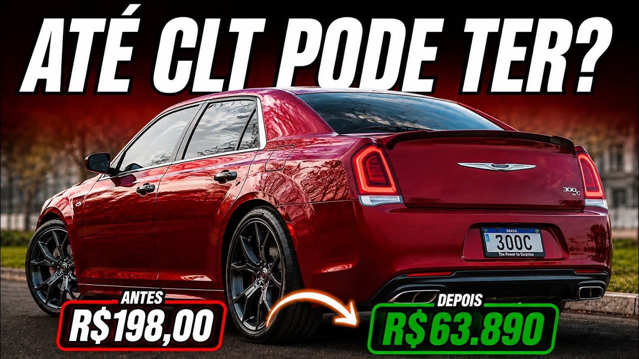 ATÉ CLT PODE TER? 5 NAVES DE LUXO QUE ERAM CARAS E HOJE CUSTAM MENOS QUE KWID pra VC PAGAR DE RICO