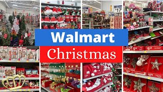 Walmart Shop With Me 2022 | New Walmart Christmas Decor