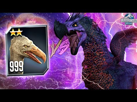 WORLD BOSS DEATH DODO VS LVL 999 KELENKEN! - Jurassic World The Game - *DODO BIRD VS. DODO BOSS* HD