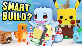 LEGO Pokemon Starter Builds Squirtle & Pikachu Smart Brick Sets!
