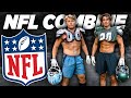 D1 ATHLETES & BODYBUILDER VS. NFL COMBINE TEST