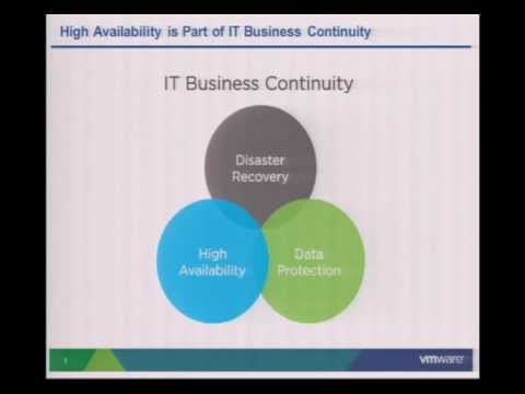 VMworld 2012: BCO2382 - VMware vSphere HA Recommendations to Maximize Virtual Machine Uptime