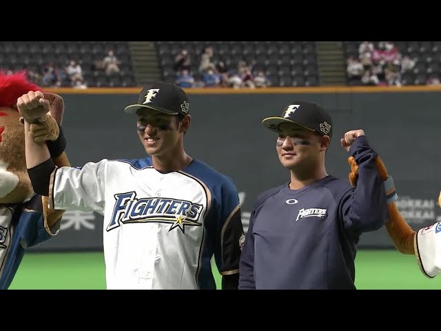 ファイターズ・佐藤選手・木村選手ヒーローインタビュー 8/31 F-B