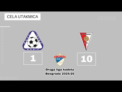 Golovi sa utakmice u Bariču | FK Prva Iskra Barič – OFK Crvenka 1:10