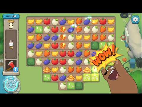 We Bare Bears match3 repairs level 168