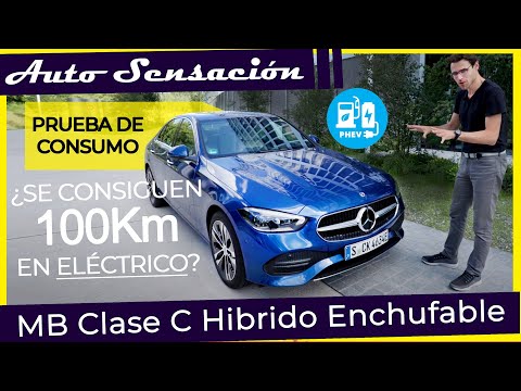 Prueba Mercedes Benz Clase C hibrido enchufable 2022. ¿Son reales los 100Km de autonomía eléctrica?