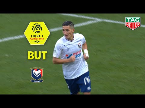 But Fayçal FAJR (22') / RC Strasbourg Alsace - SM Caen (2-2)  (RCSA-SMC)/ 2018-19