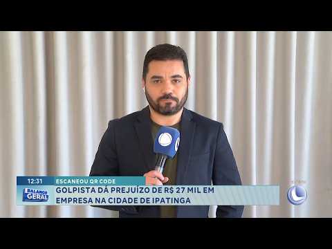 Ipatinga: Golpe com QR Code causa prejuízo de R$ 27 mil a empresa.