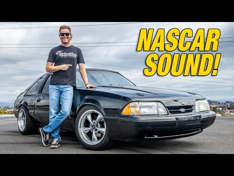 My Foxbody's New Custom Exhaust SOUNDS INSANE!