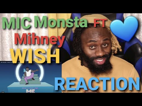 MIHNEY EXPRESS HER LOVE TO MIC. Mic Monsta - Wish Ft Mihney (Visualizer) REACTION!!!!